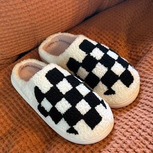 Cozy Checkered Slippers